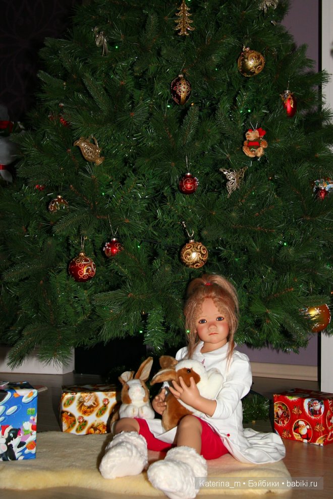 Новый год и мои куколки Annette Himstedt (фото 4)