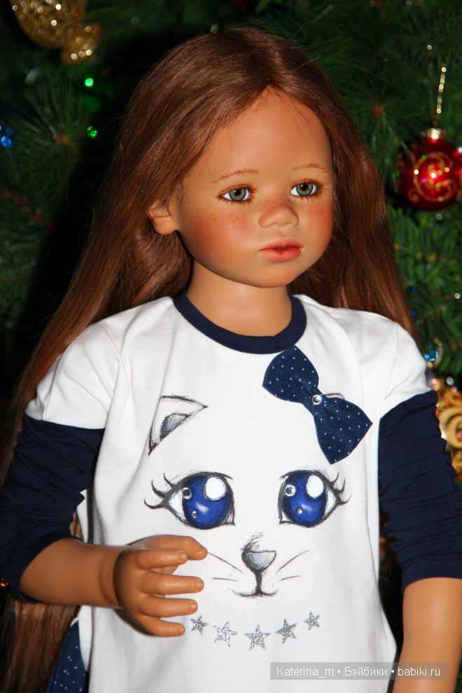 Новый год и мои куколки Annette Himstedt