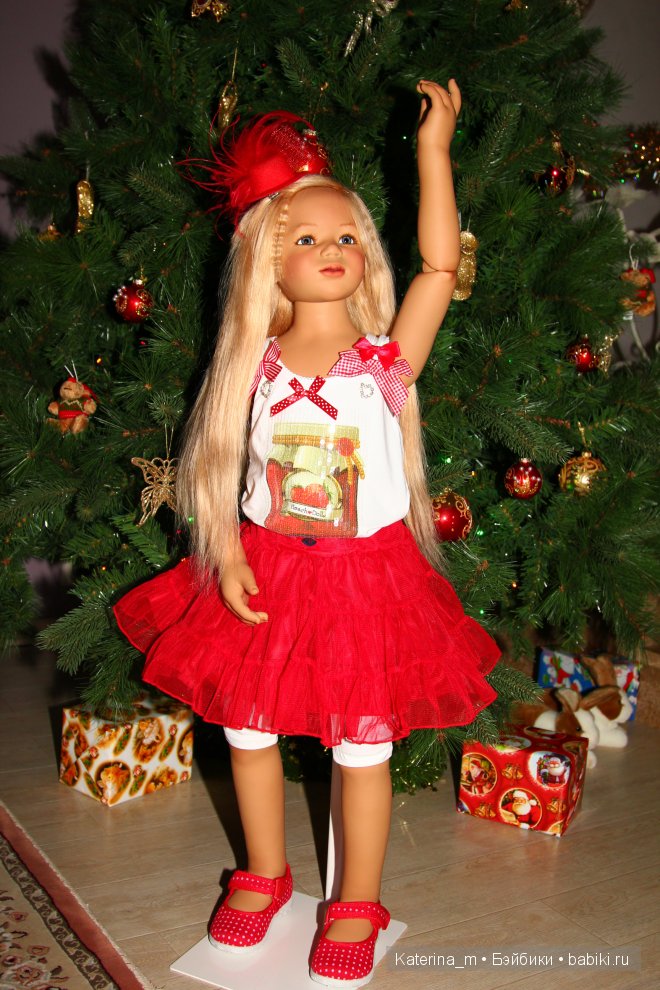 Новый год и мои куколки Annette Himstedt