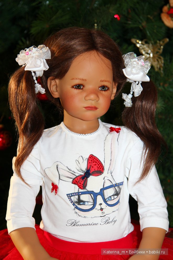 Новый год и мои куколки Annette Himstedt