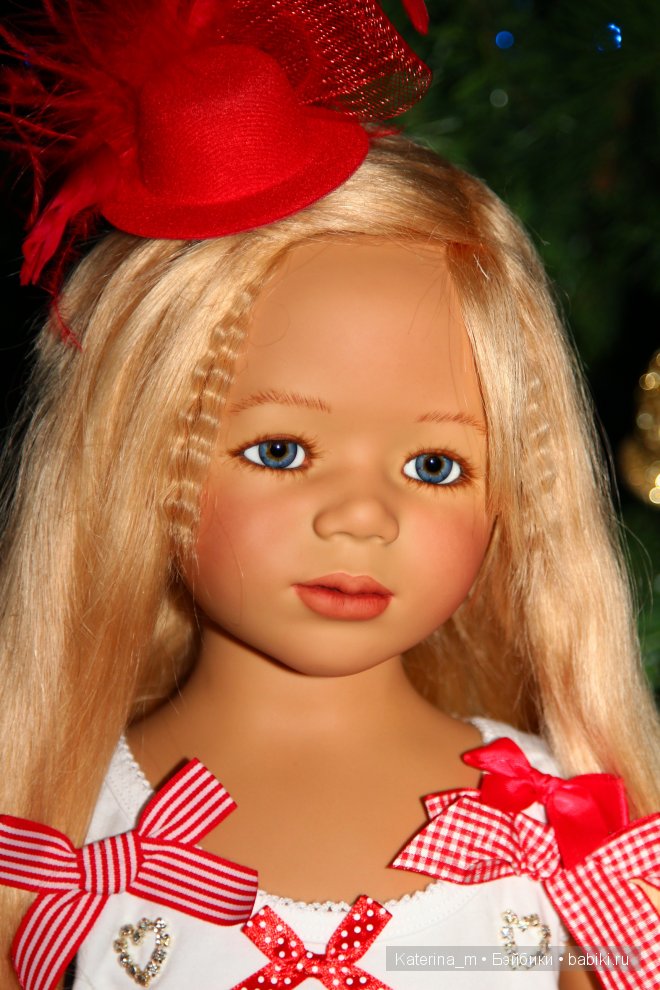 Новый год и мои куколки Annette Himstedt