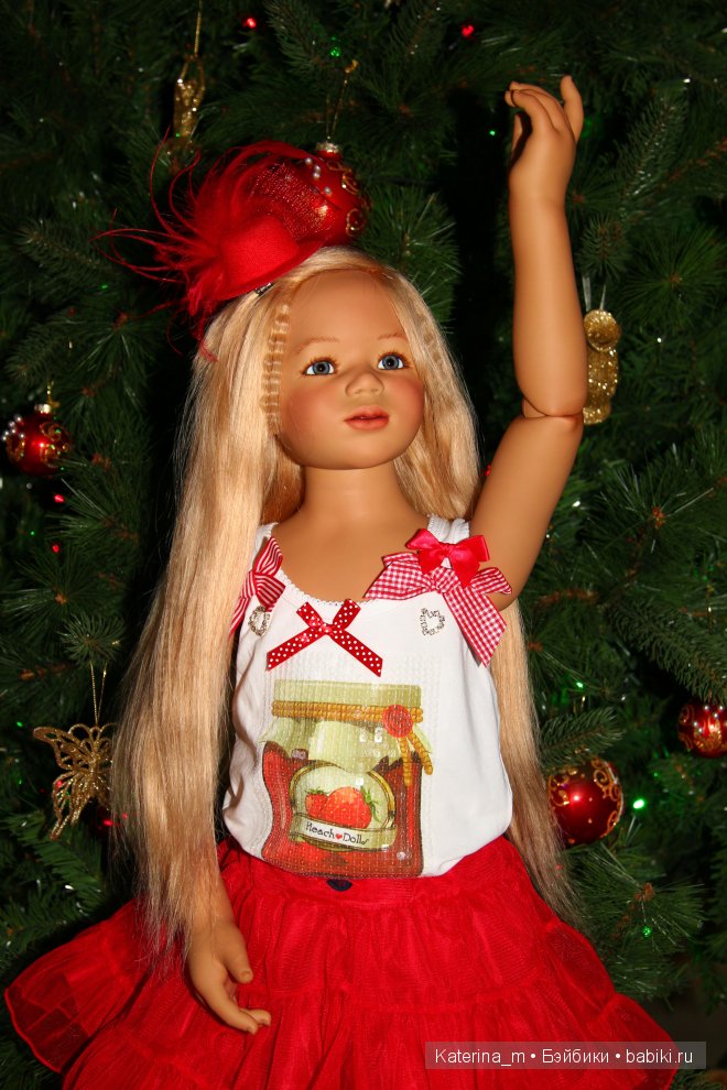 Новый год и мои куколки Annette Himstedt