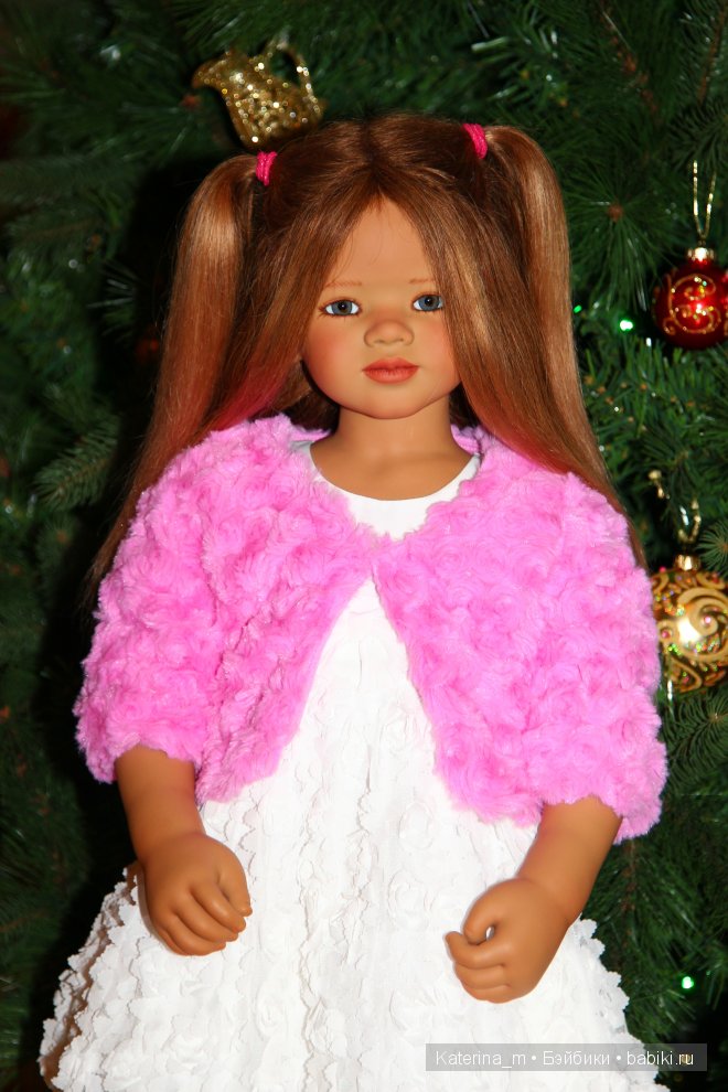 Новый год и мои куколки Annette Himstedt