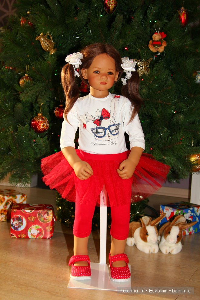 Новый год и мои куколки Annette Himstedt