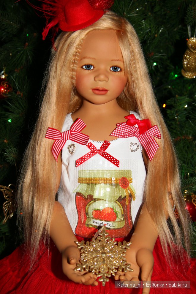 Новый год и мои куколки Annette Himstedt