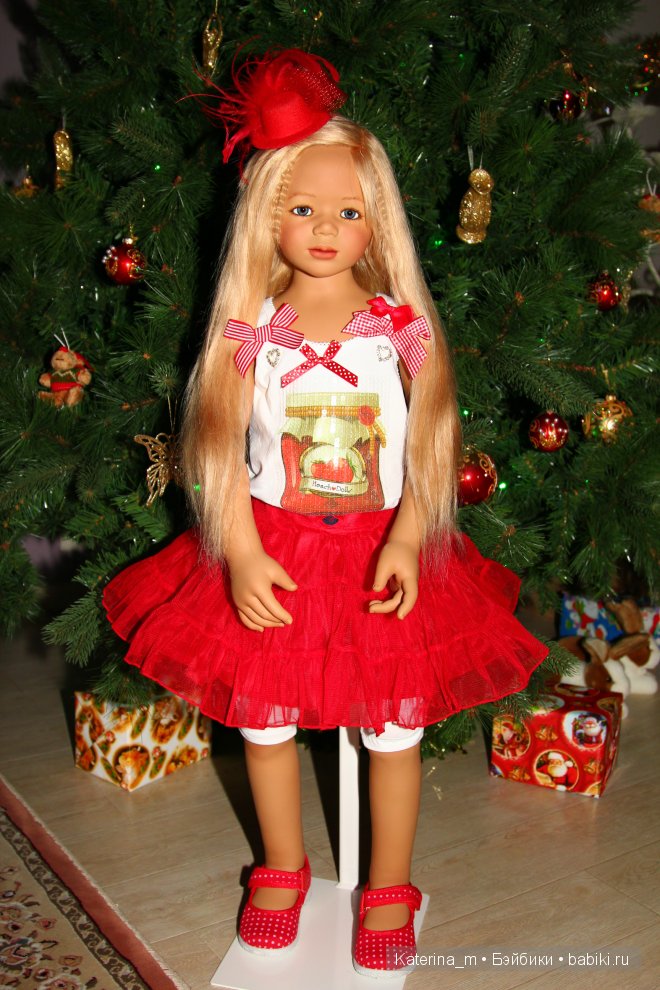 Новый год и мои куколки Annette Himstedt