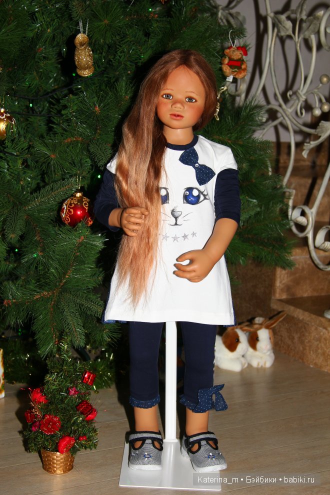 Новый год и мои куколки Annette Himstedt