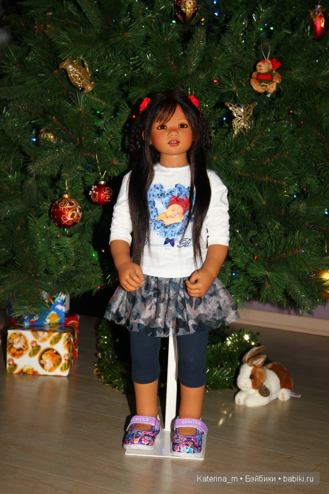 Новый год и мои куколки Annette Himstedt