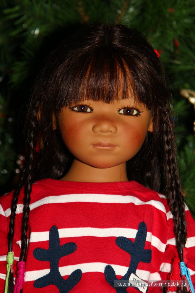 Новый год и мои куколки Annette Himstedt