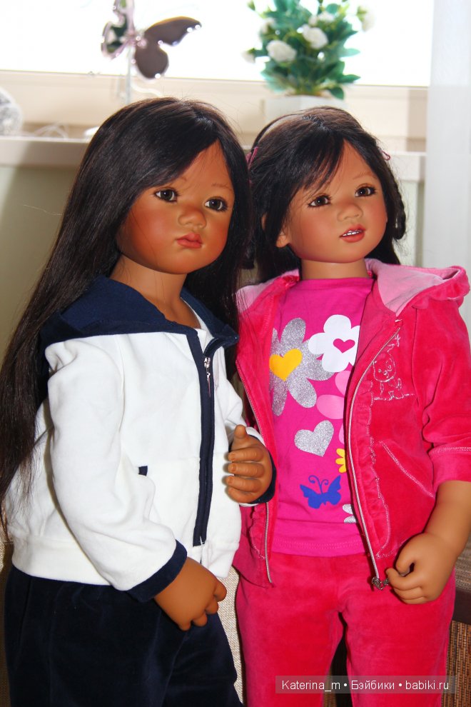 Мои маленькие болельщицы от Annette Himstedt и Олимпиада SOCHI 2014