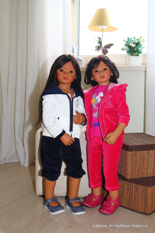 Мои маленькие болельщицы от Annette Himstedt и Олимпиада SOCHI 2014