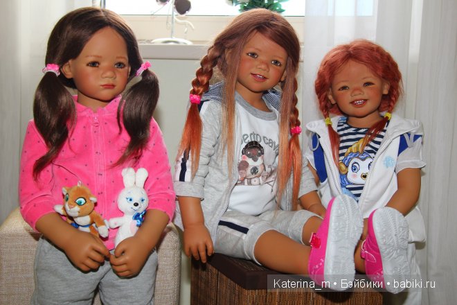 Мои маленькие болельщицы от Annette Himstedt и Олимпиада SOCHI 2014