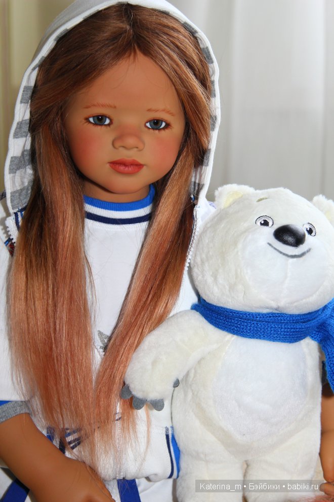 Мои маленькие болельщицы от Annette Himstedt и Олимпиада SOCHI 2014