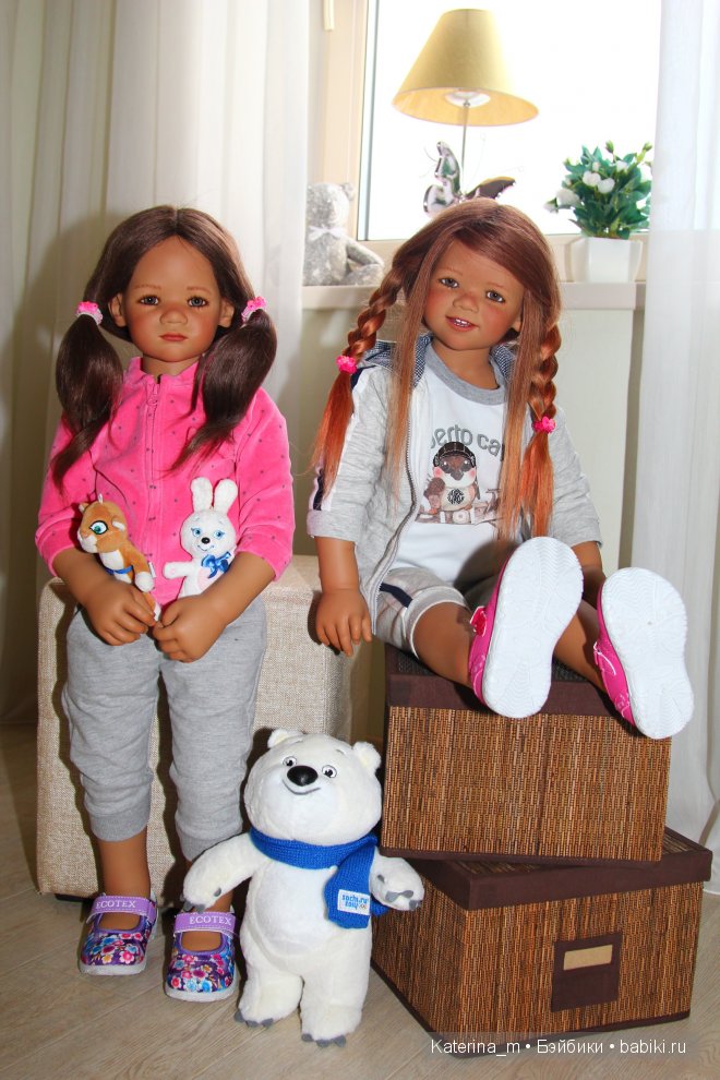 Мои маленькие болельщицы от Annette Himstedt и Олимпиада SOCHI 2014