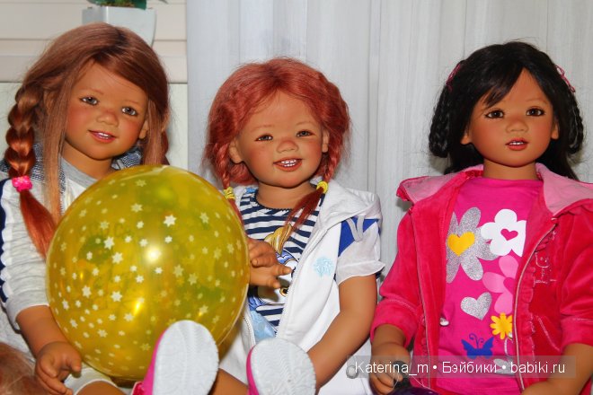 Мои маленькие болельщицы от Annette Himstedt и Олимпиада SOCHI 2014