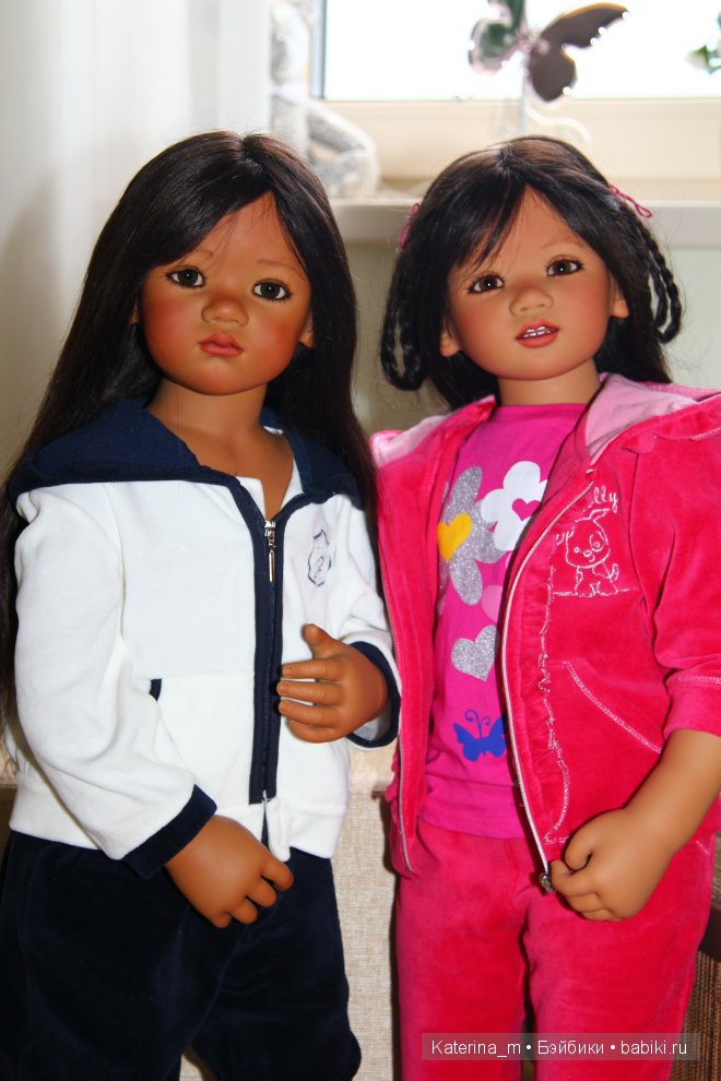 Мои маленькие болельщицы от Annette Himstedt и Олимпиада SOCHI 2014