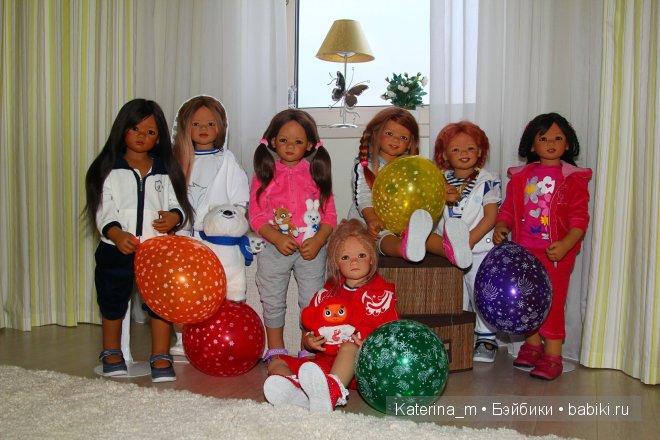 Мои маленькие болельщицы от Annette Himstedt и Олимпиада SOCHI 2014