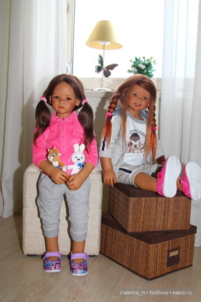 Мои маленькие болельщицы от Annette Himstedt и Олимпиада SOCHI 2014