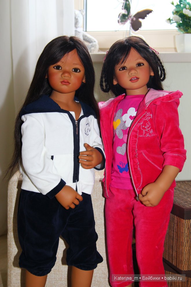 Мои маленькие болельщицы от Annette Himstedt и Олимпиада SOCHI 2014