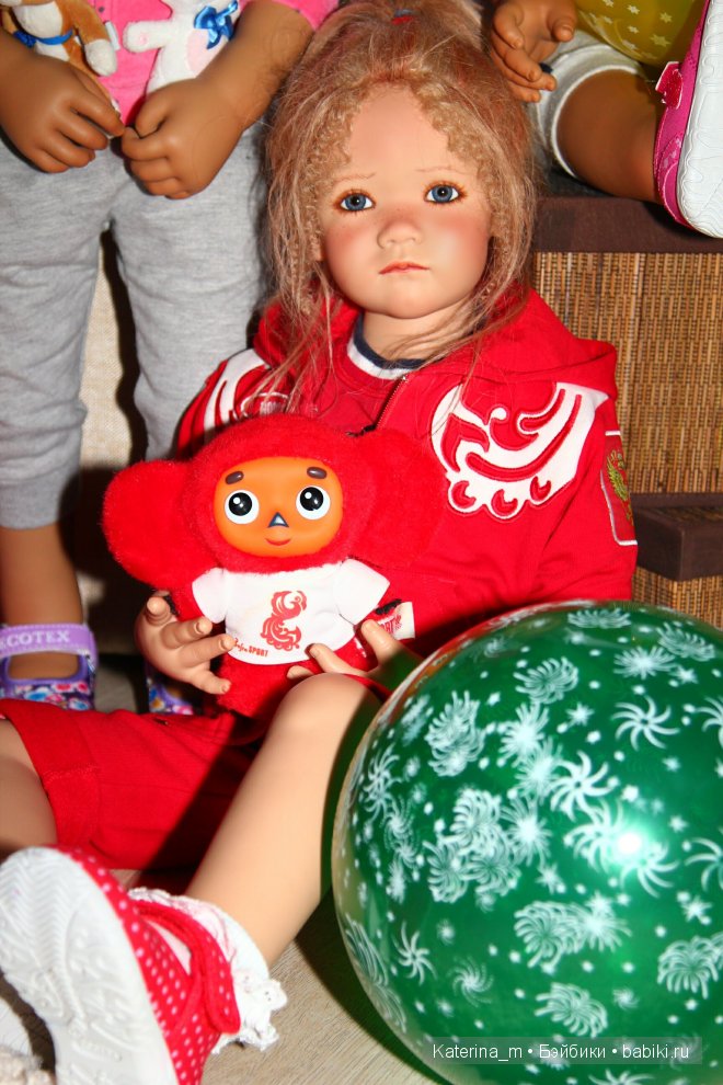 Мои маленькие болельщицы от Annette Himstedt и Олимпиада SOCHI 2014