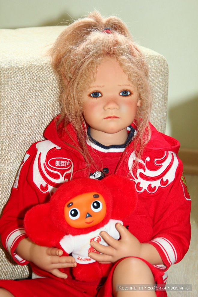 Мои маленькие болельщицы от Annette Himstedt и Олимпиада SOCHI 2014 (фото 4)