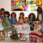 Поздравляем всех с наступающими праздниками! Мои девочки от Kaye Wiggs