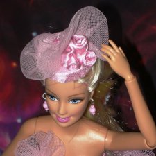 Шляпка " розовые розы"