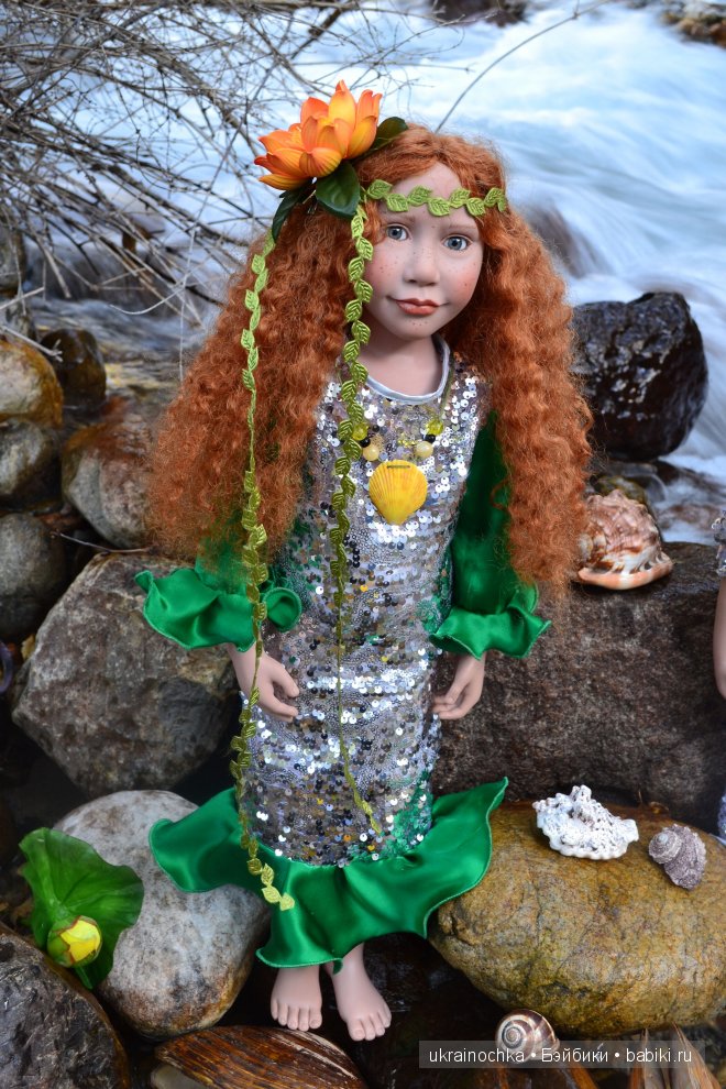 О чем улыбается Ундина, маленькая девочка от Zwergnase