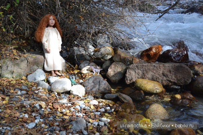 О чем улыбается Ундина, маленькая девочка от Zwergnase