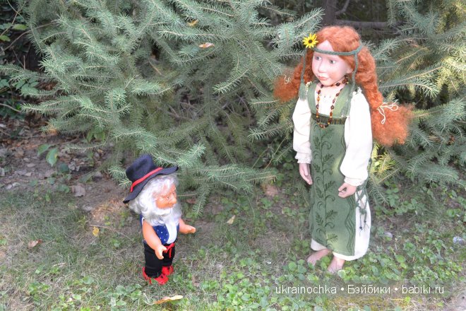 О чем улыбается Ундина, маленькая девочка от Zwergnase