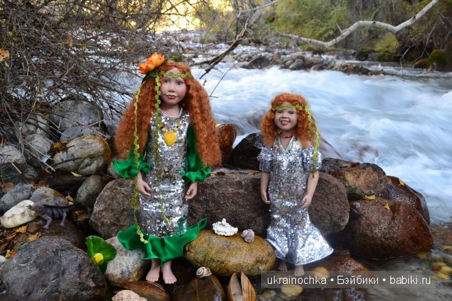 О чем улыбается Ундина, маленькая девочка от Zwergnase