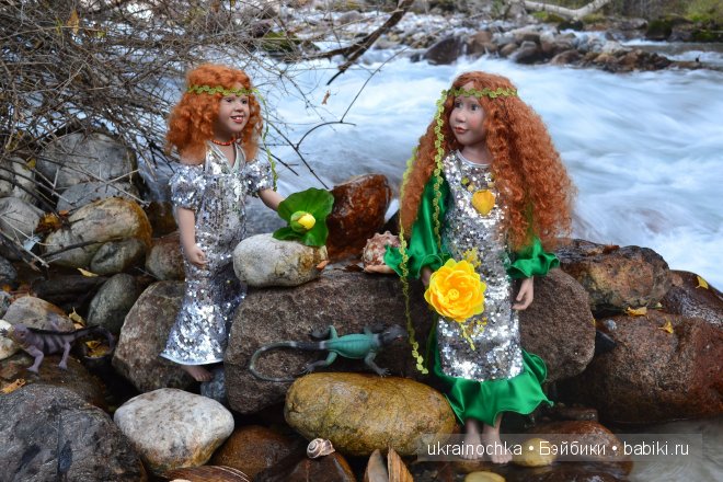 О чем улыбается Ундина, маленькая девочка от Zwergnase