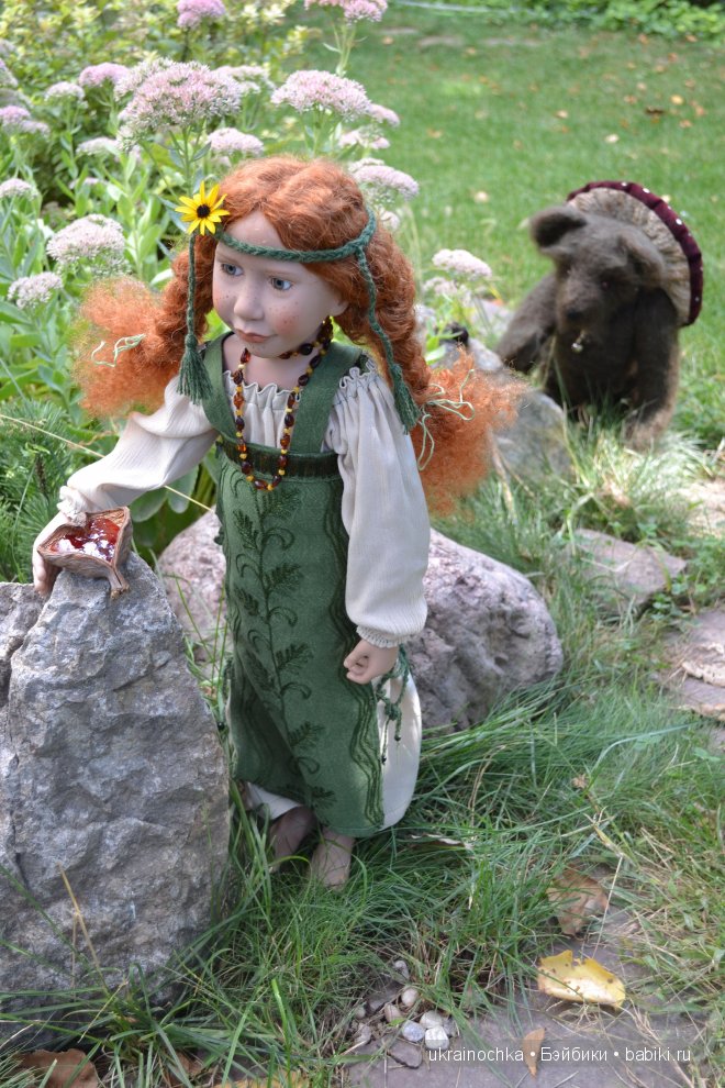 О чем улыбается Ундина, маленькая девочка от Zwergnase