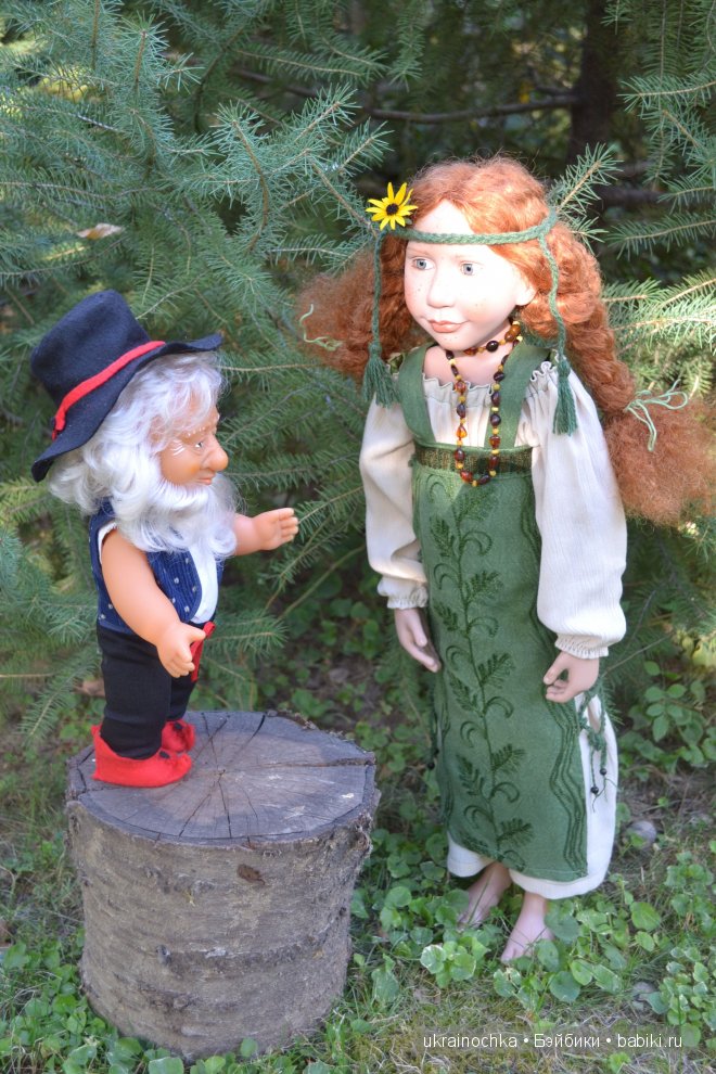 О чем улыбается Ундина, маленькая девочка от Zwergnase