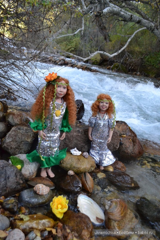 О чем улыбается Ундина, маленькая девочка от Zwergnase