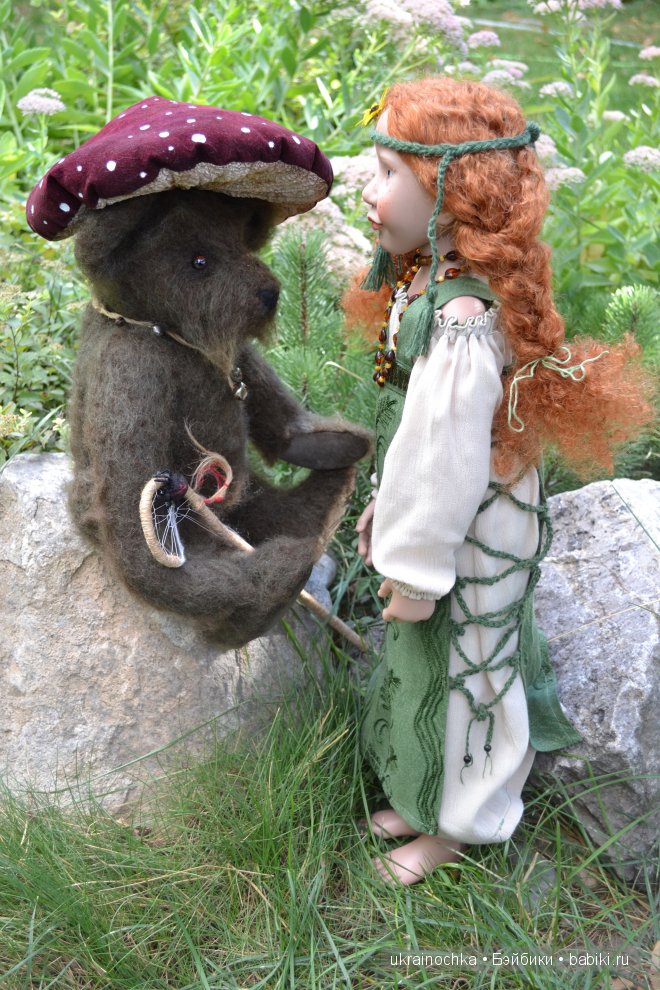 О чем улыбается Ундина, маленькая девочка от Zwergnase