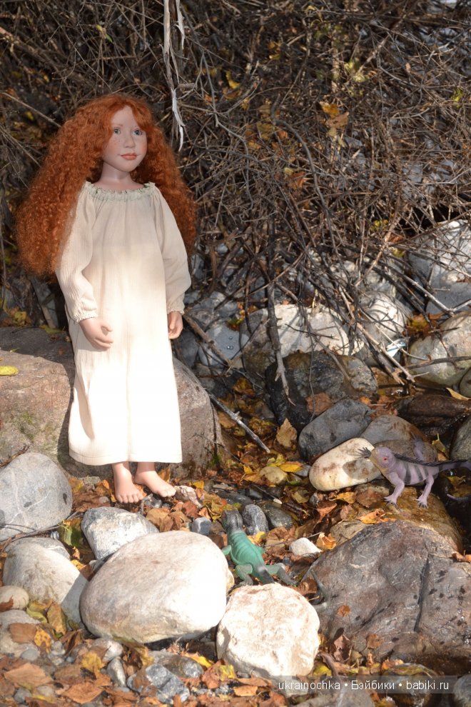 О чем улыбается Ундина, маленькая девочка от Zwergnase