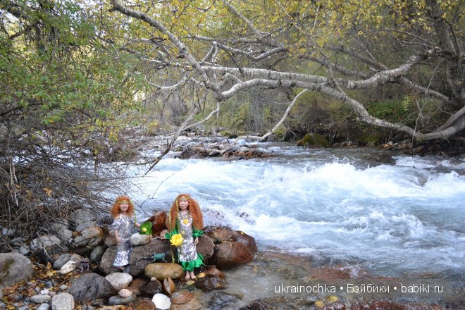 О чем улыбается Ундина, маленькая девочка от Zwergnase