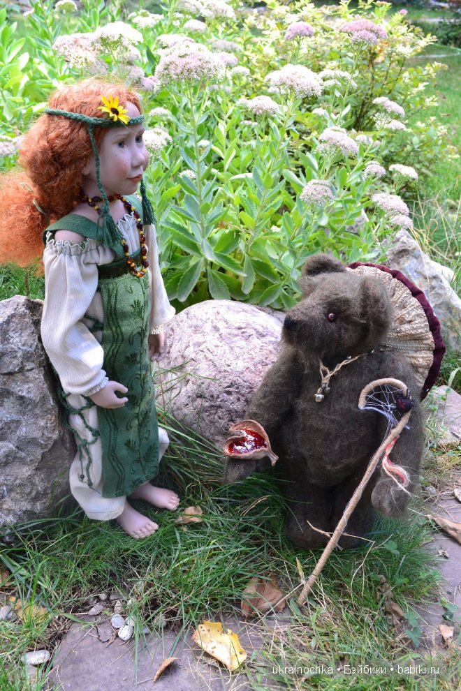 О чем улыбается Ундина, маленькая девочка от Zwergnase