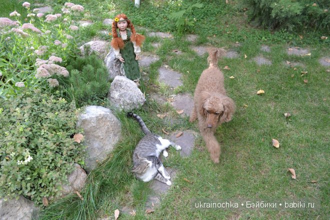 О чем улыбается Ундина, маленькая девочка от Zwergnase