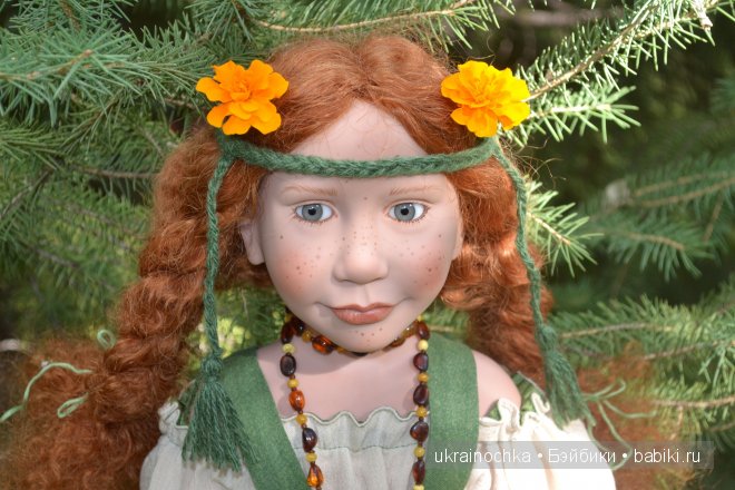 О чем улыбается Ундина, маленькая девочка от Zwergnase