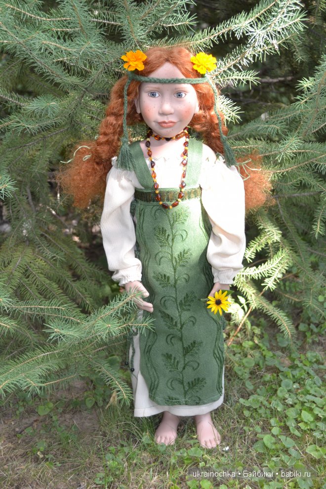 О чем улыбается Ундина, маленькая девочка от Zwergnase