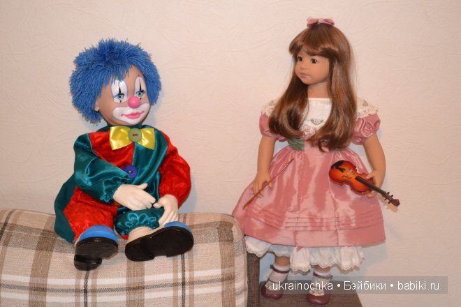 Жил-был клоун | Бэйбики Жил-был клоун — Коллекционные куклы разных авторов (Разное): редкие бренды (фото 8)