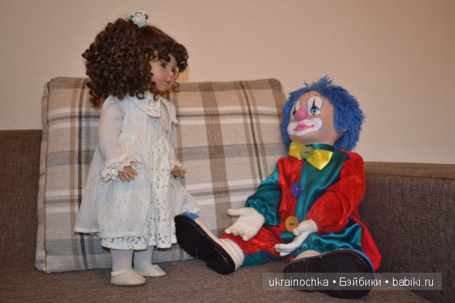 Жил-был клоун | Бэйбики Жил-был клоун — Коллекционные куклы разных авторов (Разное): редкие бренды