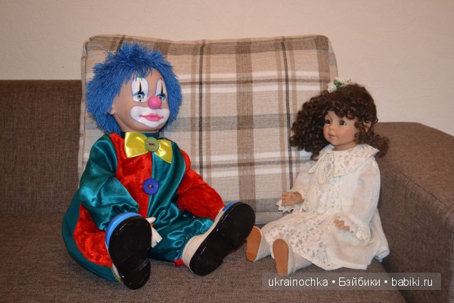 Жил-был клоун | Бэйбики Жил-был клоун — Коллекционные куклы разных авторов (Разное): редкие бренды (фото 10)
