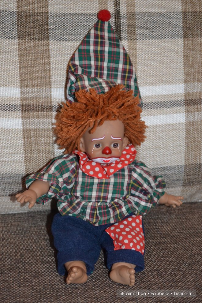 Жил-был клоун | Бэйбики Жил-был клоун — Коллекционные куклы разных авторов (Разное): редкие бренды