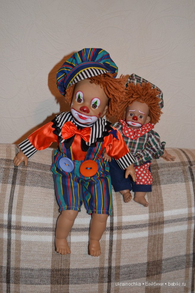 Жил-был клоун | Бэйбики Жил-был клоун — Коллекционные куклы разных авторов (Разное): редкие бренды
