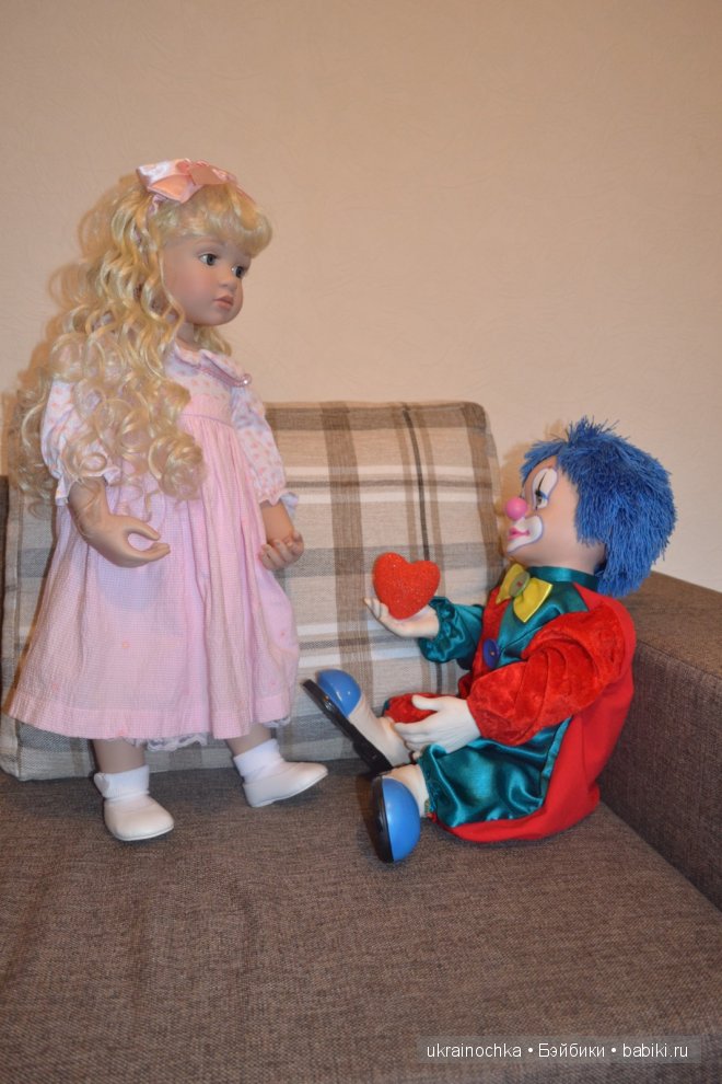Жил-был клоун | Бэйбики Жил-был клоун — Коллекционные куклы разных авторов (Разное): редкие бренды