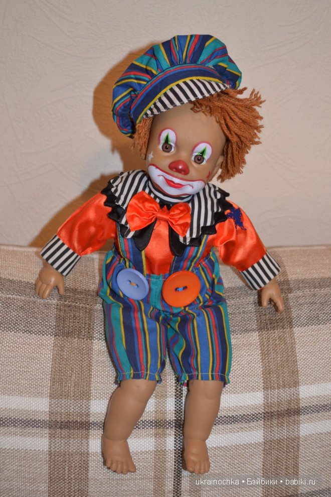 Жил-был клоун | Бэйбики Жил-был клоун — Коллекционные куклы разных авторов (Разное): редкие бренды