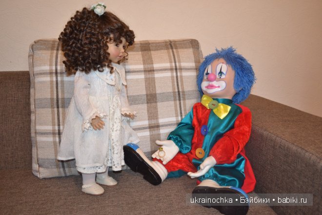 Жил-был клоун | Бэйбики Жил-был клоун — Коллекционные куклы разных авторов (Разное): редкие бренды